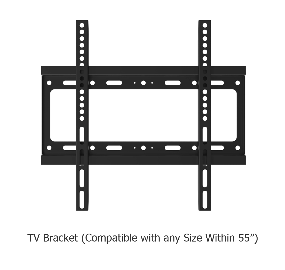 Snakelike Tension Fabric TV Media Monitor Display Banner Stand