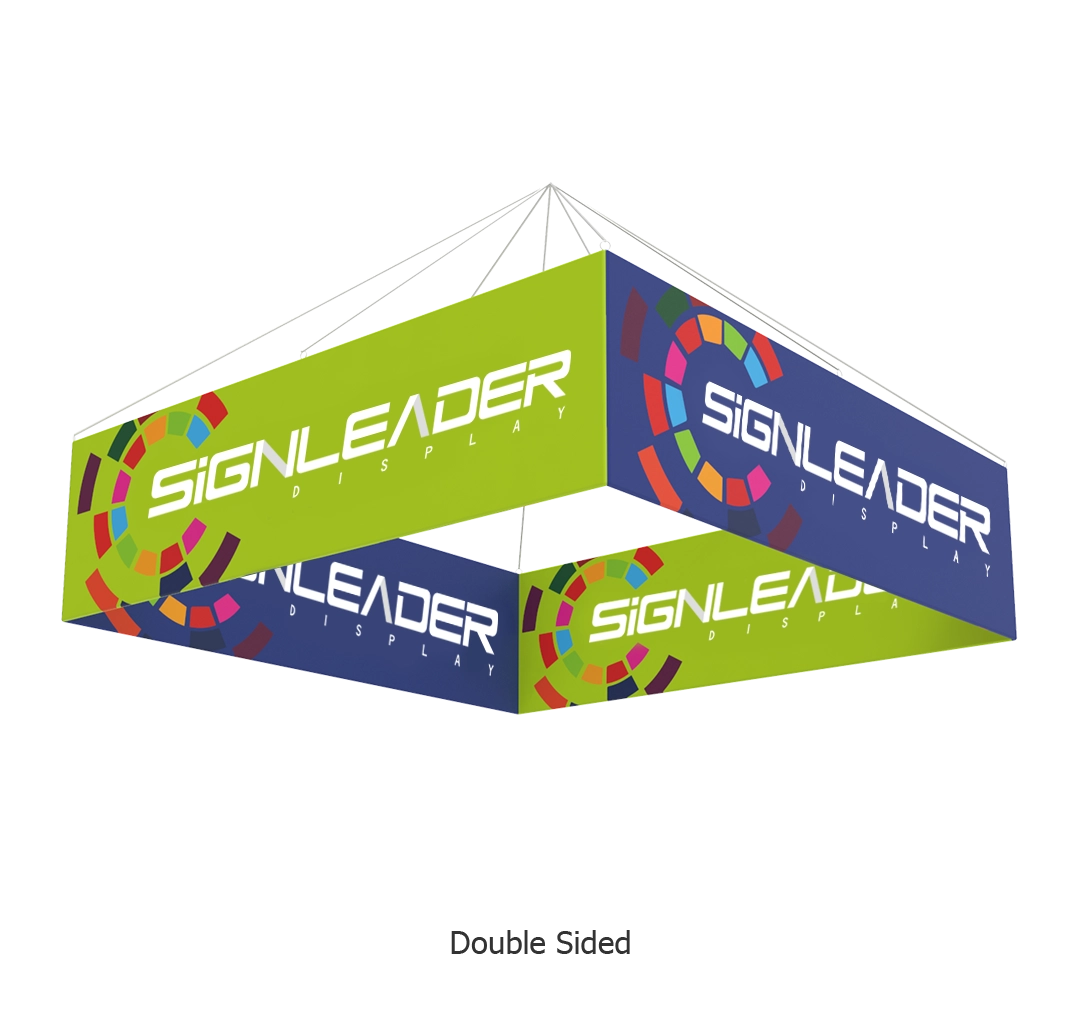 15ft Rectangular Hanging Banner/Sign for Trade Shows/Exhibitions
