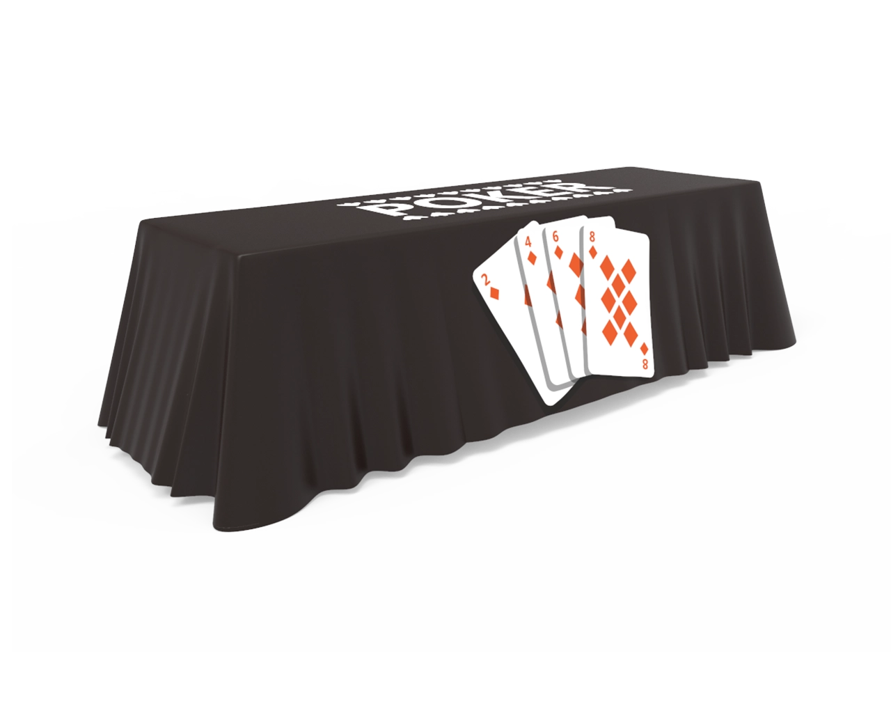 Table Cover 3 Side  (Open Back)