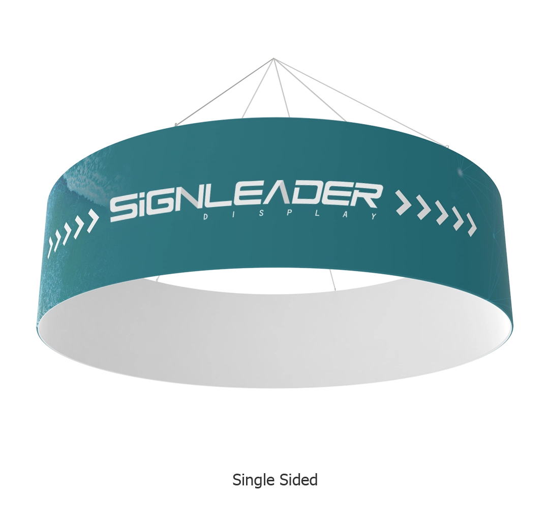 15ft Circular Hanging Banner/Sign for Trade Shows/Exhibitions