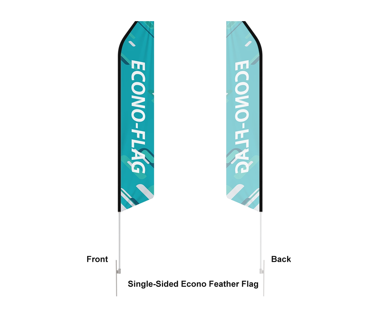 Custom Econo Feather Flag