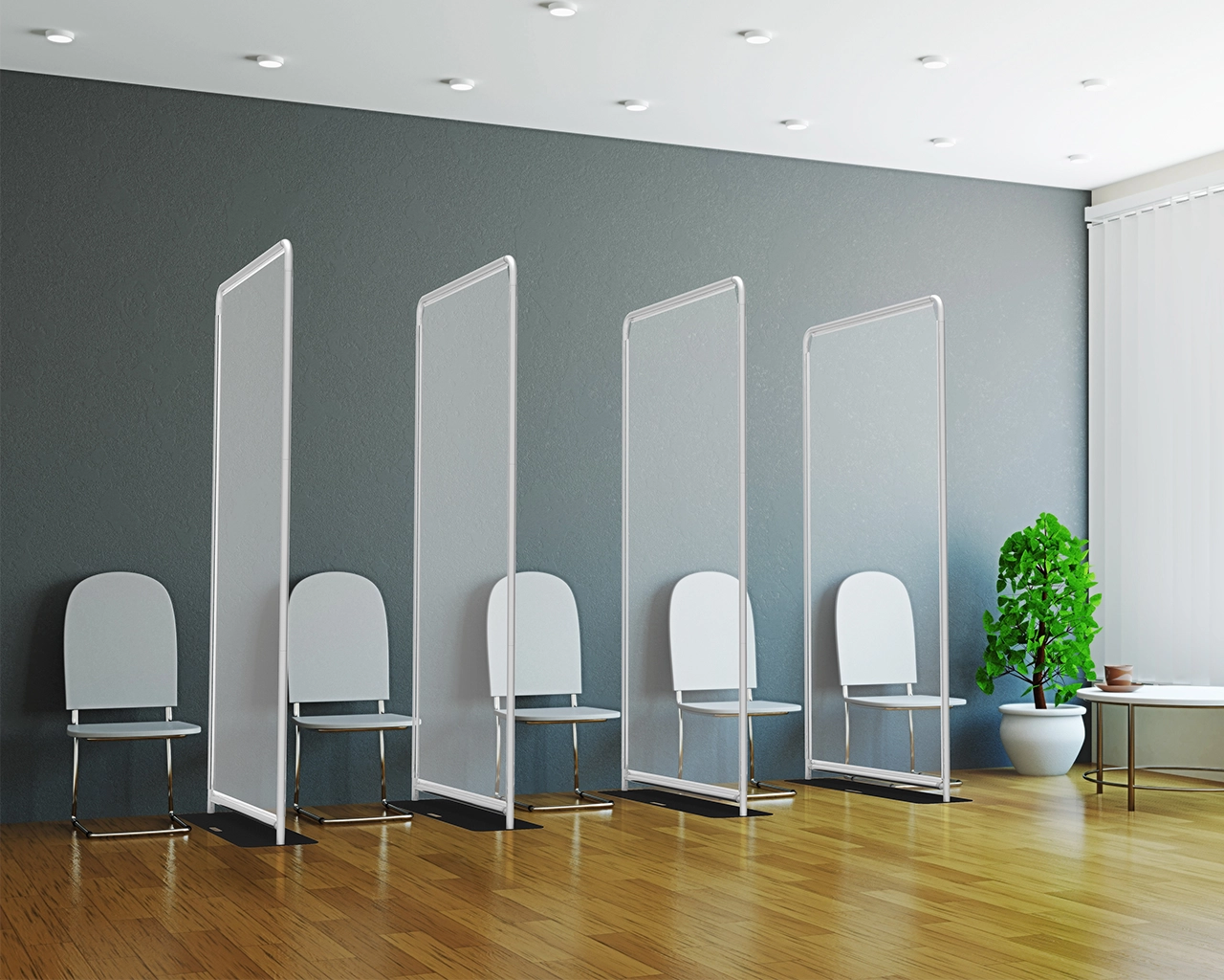 Sneeze Guards PVC Clear Screen Isolation Protective Barrier Shields