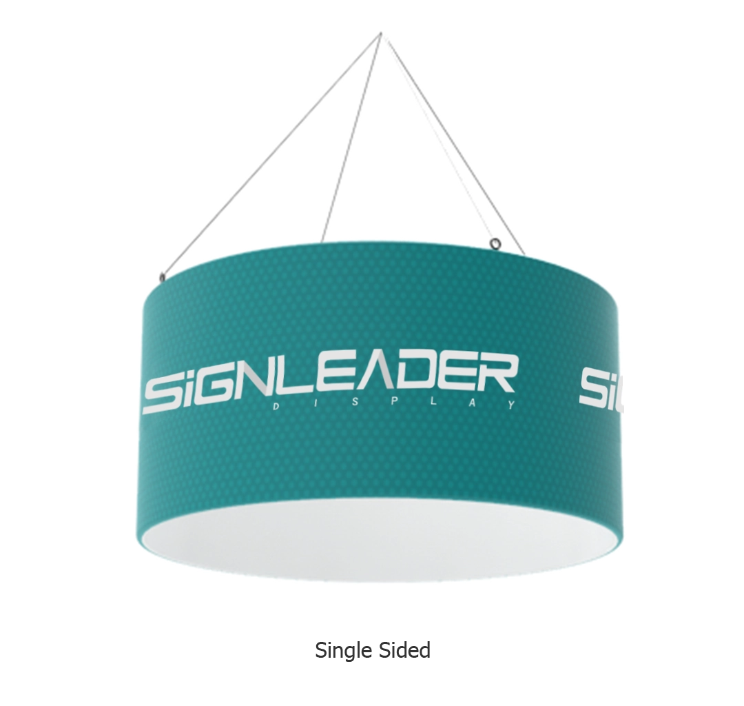 10ft Circular Hanging Banner/Sign for Trade Shows/Exhibitions