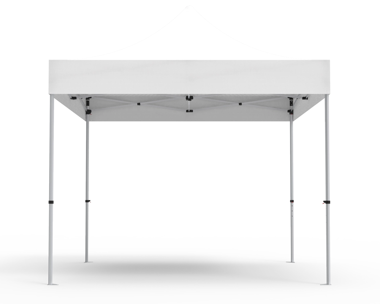 Unprinted White 10 x 10 Pop Up Canopy Tent 