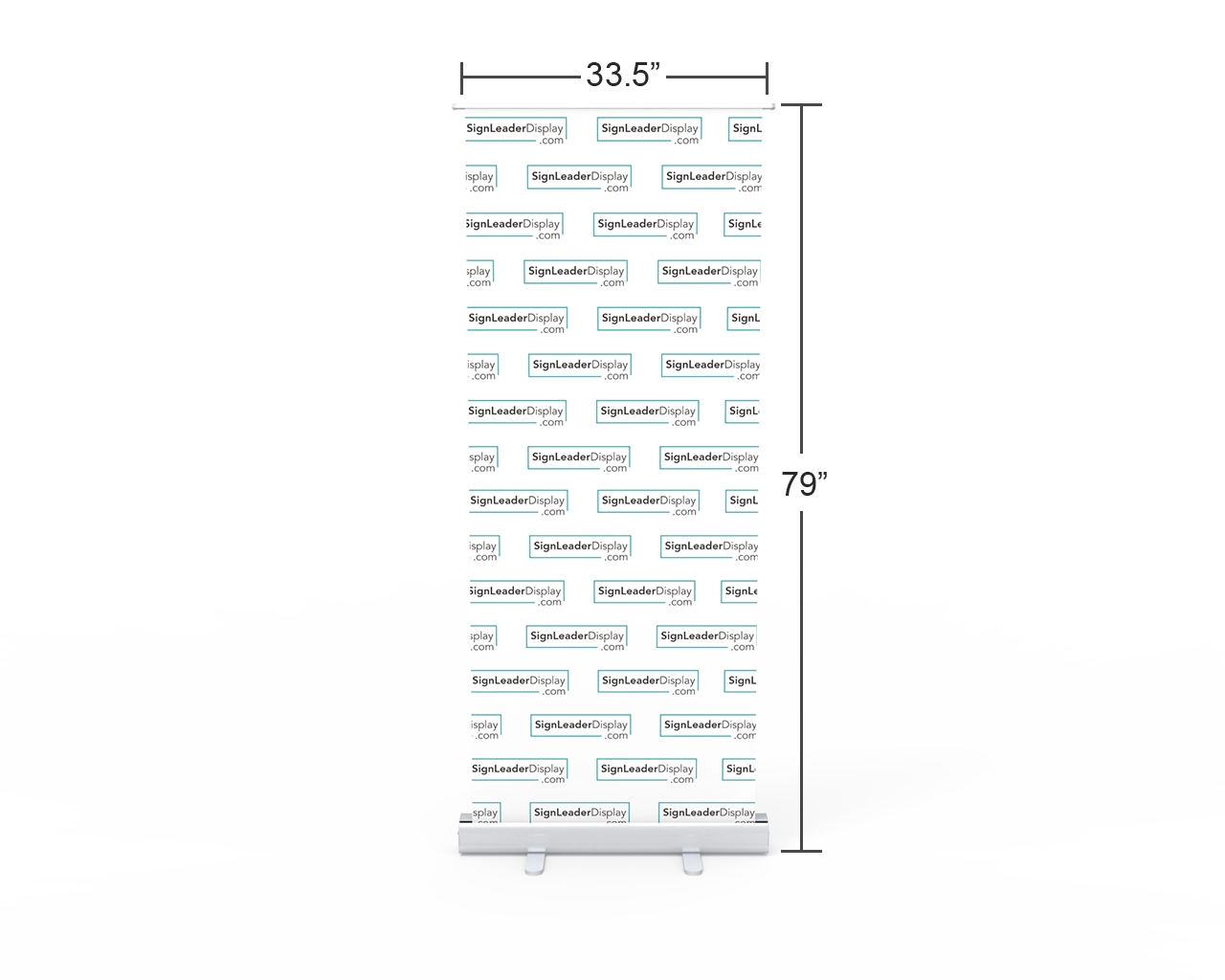 Retractable & Portable Green Screen Video Backdrop Banner Stand for Online Meeting