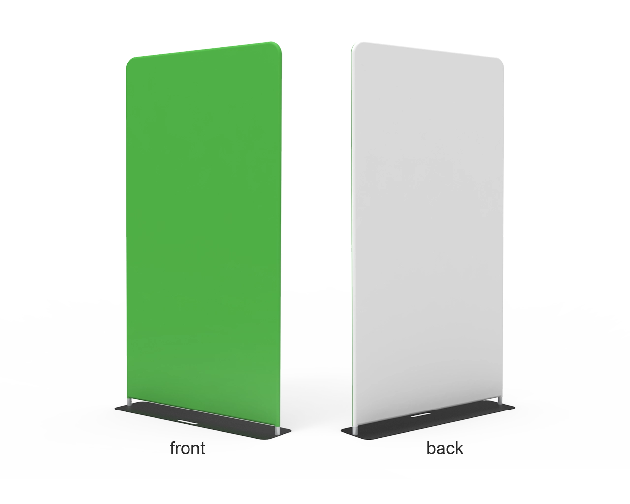 Green Screen Video Backdrop Tension Fabric Stand for Web Conferencing